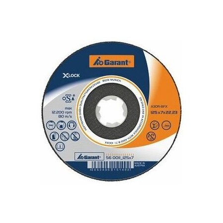 Garant X-LOCK Rough Grinding Disc, Dia: 115 mm 560011 115X7